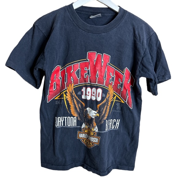 Harley-Davidson Tops - Vintage 1990 Harley Davidson Bike Week Daytona Tee